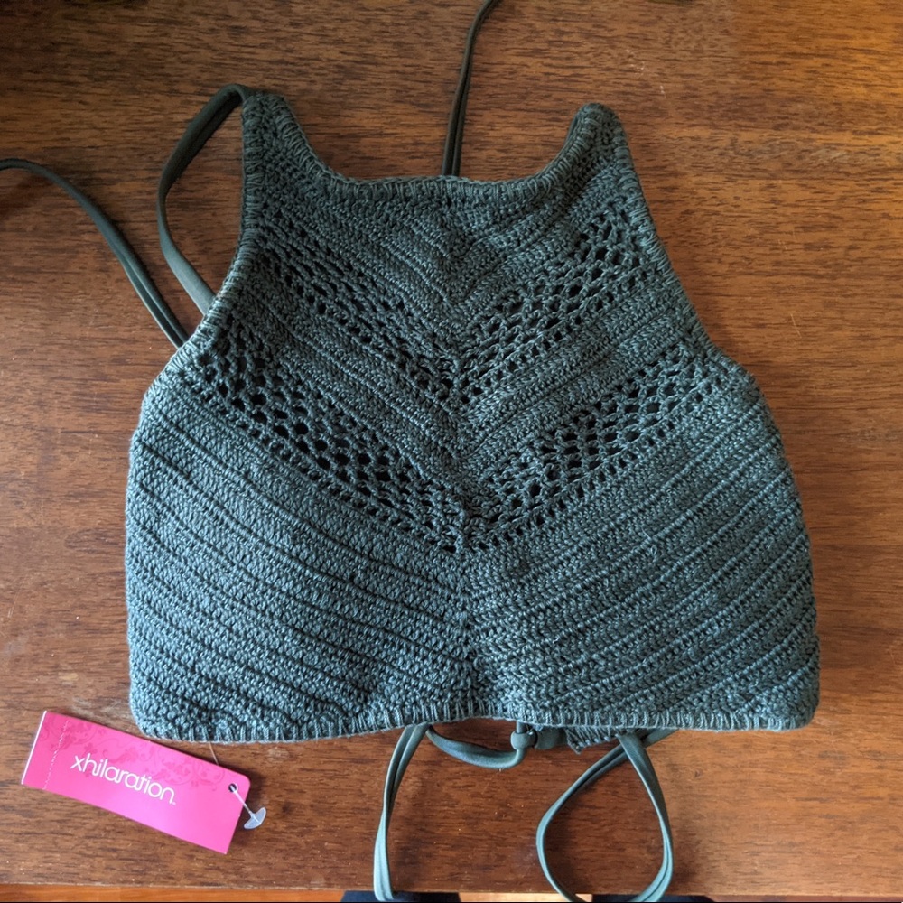 Crotchet bathing suit top